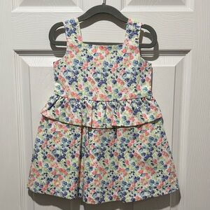 Janie & Jack Floral Kids Dress - NWT